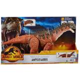 Dinosaur Toy Figures Mattel Jurassic World Dominion Massive Action Ampelosaurus