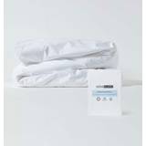 Monochrome Duvet Covers Homescapes Hypoallergenic Anti Dust DUPROWP3 Duvet Cover White (230x220cm)