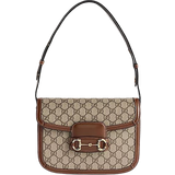 Gucci Horsebit 1955 Shoulder Bag - Beige/Ebony