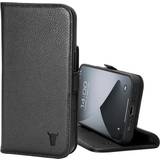 Green Wallet Cases Torro Leather Wallet Case with Stand for iPhone 14 Pro