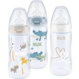 Nuk Baby Care Nuk First Choice+ Temperatur Control Baby Bottles Set 300ml Safari