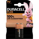 9V (6LR61) - Batteries Batteries & Chargers Duracell 9V Plus