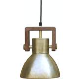 PR Home Ashby Single Gold Pendant Lamp 19cm