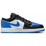 Blue Children's Shoes Nike Air Jordan 1 Low GS - White/Black/White/Royal Blue