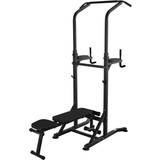Exercise Racks Homcom Pull Up Station with Adjustable Weight Bench