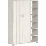White Hallway Furniture & Accessories GFW Bideford Tall White Shoe Rack 79.6x119.5cm