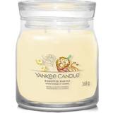 Brown Candlesticks, Candles & Home Fragrances Yankee Candle Signature Banoffee Waffle Light Yellow Scented Candle 368g