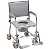 Aluminum Step Stools NRS Healthcare Wheeled Commode Fixed Height