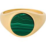 Pernille Corydon Forest Signet Ring Vergoldet-Silber Sterling 925