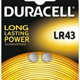 Batteries - Button Cell Batteries - LR43 Batteries & Chargers Duracell LR43 Compatible 2-pack