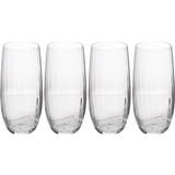 Glass Drinking Glasses Mikasa Treviso Crystal Highball Drinking Glass 40cl 4pcs