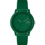 Lacoste Men Watches Lacoste 12:12 Green Silicone