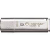 Kingston USB Flash Drives Kingston 256GB USB 3.2 IRONKEY LOCKER 50