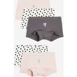 H&M Girl's Cotton Boxer Briefs 5-pack - Light Pink/101 Dalmatians (0783893064)
