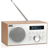 August Dab/dab digital & fm bluetooth stereo radio drc alarm clock aux usb line-in
