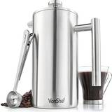Coffee Presses on sale VonHaus Stainless Steel 12 Cup15L Double Walled Satin
