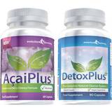 Berry Supplements Evolution Slimming Acai Plus and Detox Plus Cleanse Combo Pack Berry