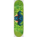 Creature Demon Skull Everslick 8.58" Skateboard Deck green