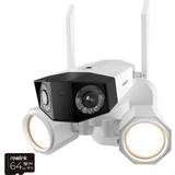 Outdoor Surveillance Cameras Reolink 4K 8MP Floodlight Dual-Lens 64GB