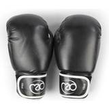 Black Gloves Fitness Mad Boxing Sparring Gloves Black/white