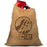 Cotton Christmas Decorations Jurassic Park Officially Christmas Hessian Decoration