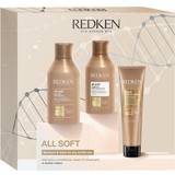 Red Gift Boxes & Sets Redken All Soft 3 Piece Hair Care Gift Set