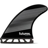 Flippers Futures F6 Legacy Surfboard Fins Grey/Black