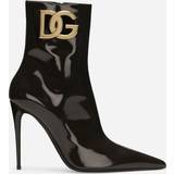 Dolce & Gabbana Boots Dolce & Gabbana Calfskin ankle boots dark_brown