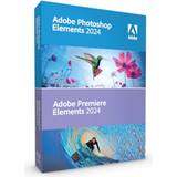 Adobe Office Software Adobe Photoshop & Premiere Elements 2024