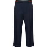 Gucci Trousers & Shorts Gucci Web Stripe straight pants blue