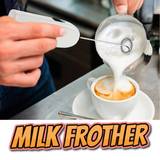 Vivo Milk Frother Double Coil Whisk Latte