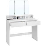 Vasagle Devin White Dressing Table 40x100cm