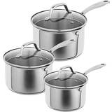 Kuhn Rikon Allround Plus Cookware Set with lid 3 Parts