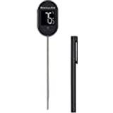 Black Meat Thermometers KitchenAid Pivoting Instant Digital Meat Thermometer
