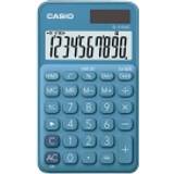 Casio SL-310UC-BU Pocket calculator Blue Display digits 10 solar-powered, battery-powered W x H x D 70 x 8 x 118 mm