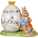 Villeroy & Boch Easter Decorations Villeroy & Boch Bunny Tales Egg Jar Max with Carrot Multicoloured Easter Decoration 11cm