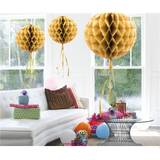 Folat Dekoration Honeycomb Ball 30 cm – Gold