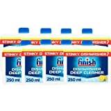 Finish Cleaning Equipment & Cleaning Agents Finish X Dishwasher Cleaner Lemon 250Ml Dual Action Clean Grease & Limescale