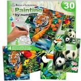 Cities Crafts Royal & Langnickel Paint by Numbers Set Jungle 30 Pieces