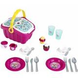 Klein Theo Barbie Picnic Basket With Accessories Pink Ages 3 And Above