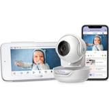 Hubble Connected Nursery Pal Premium Smart Video Baby Monitor with 5 Inch Touch Screen Privacy Mode Infrared Night Vision TwoWay Talk Room Temperature Sensor