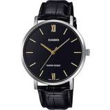 Casio Leather - Women Wrist Watches Casio ltp-vt01l-1b ltpvt01l-1b analog