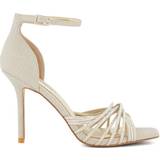 Heeled Sandals Dune London 'Malorie' Sandals Gold