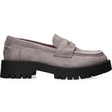 Grey Loafers Carvela 'Stomper 2' Suede Flats Grey