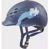 Unisex Riding Helmets Uvex Onyxx Dekor Reithelm Kinder unicorn navy xxxs-xs