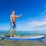 SUP on sale OutSunny Inflatable Paddle Board Grey 800 x mm