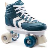 OXELO Inlines & Roller Skates OXELO Decathlon Roller Skates Quad Holographic Blue
