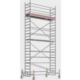 Aluminum Scaffolding Layher standard model, standard model, scaffolding height 6.58 m