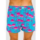 Turquoise Men's Underwear Lousy Livin Flamingo Boxershorts turquoise