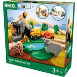 Animals Train Track Set BRIO World Safari Adventure Set 33960